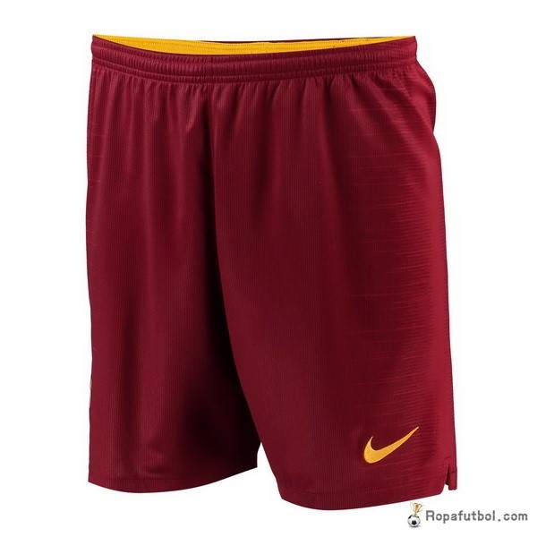 Pantalones As Roma Replica Primera Ropa 2018/19 Rojo